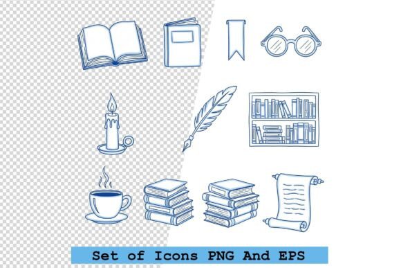 Set of Reading Icons Vector Illustration: Why Quality Icon Sets Matter More Than You Think