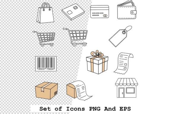 Set of Shopping Icon Vector Illustration – What You Need to Know Before You Download