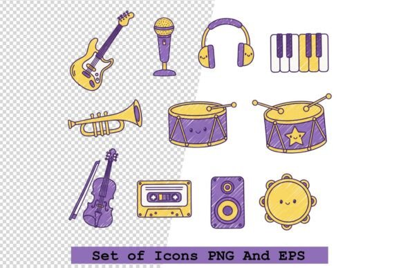 The Art and Utility of Hand-Drawn Purple Music Icons: A Complete Guide for Designers and Creatives