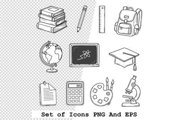 The Power of a Set of Education Icons Vector: Enhancing Visual Communication in Learning