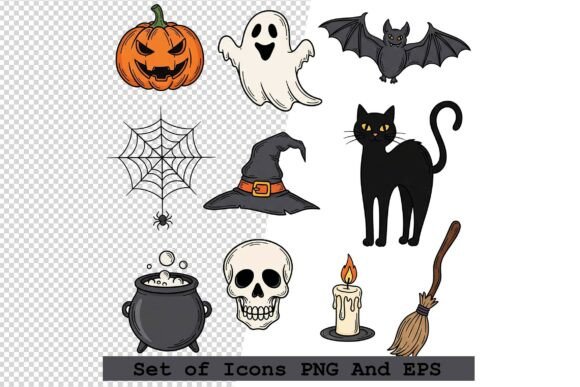 The Strategic Advantage of a Set of Halloween Icons Doodle Style in Modern Branding