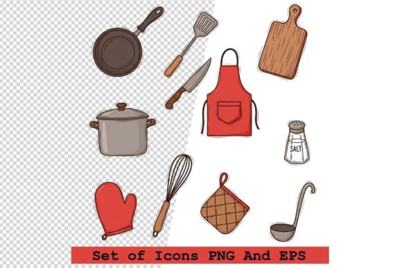 Why a Set of Cooking Icons Vector Illustration Is Essential for Modern Design