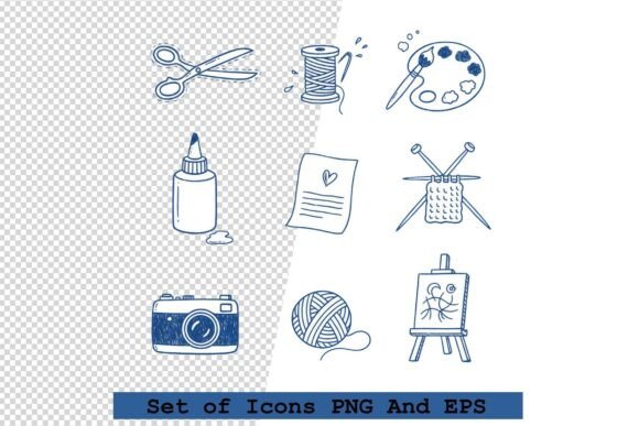 Why a Set of Craft Icons Vector Illustration Belongs in Your Design Toolkit